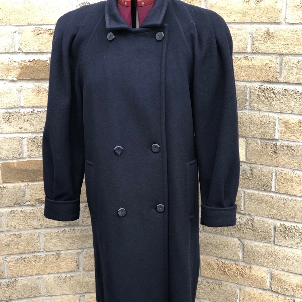 Vintage Sterling Stall Canada Wool Coat 80’s 6